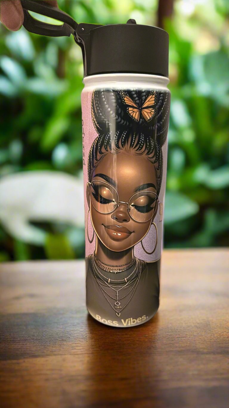 Black Girl Magic 20 oz Skinny Tumbler